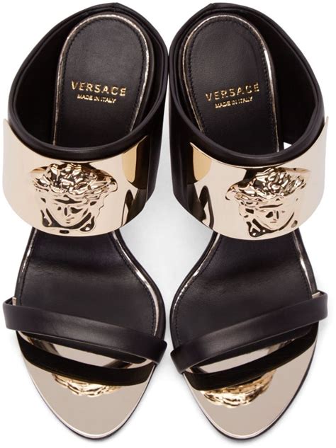 versace medusa frame|versace medusa detail round heels.